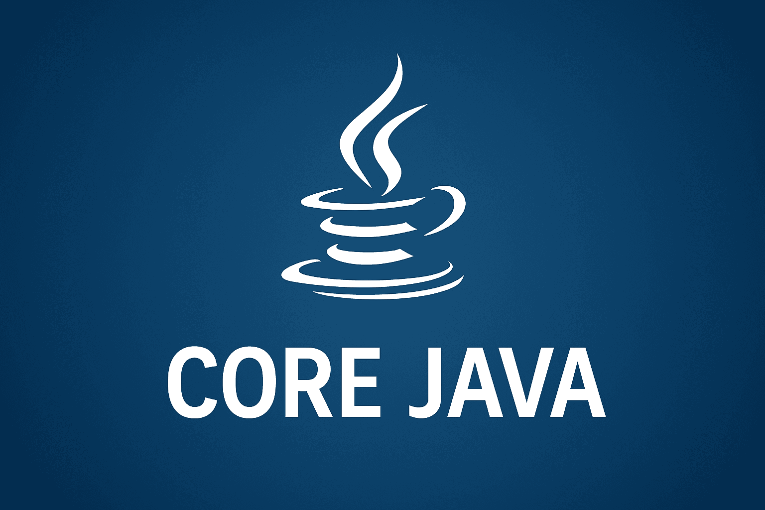 Core Java Programming & Object-Oriented Concepts by Shashank Ranjan