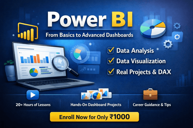 Power BI From Basics to Interactive Dashboards by Nitya Patel
