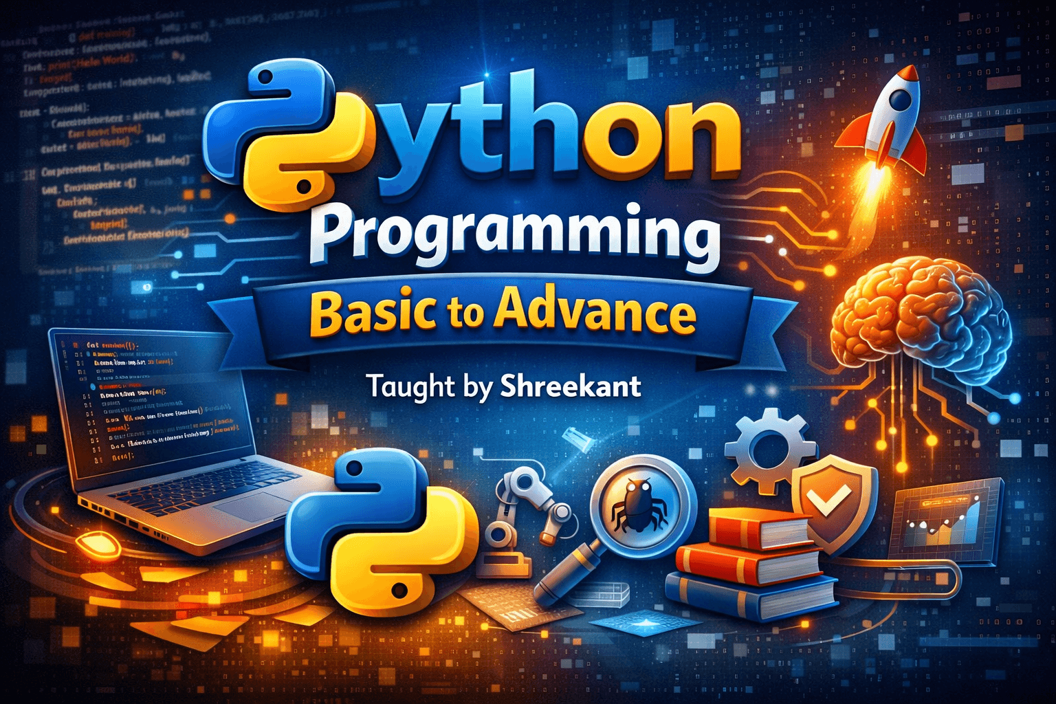 Python Programming Course by Shreekant Suhas Pukale