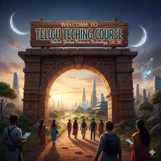 Telugu Language & Spoken Telugu Classes by Sheik Khalida Fathima