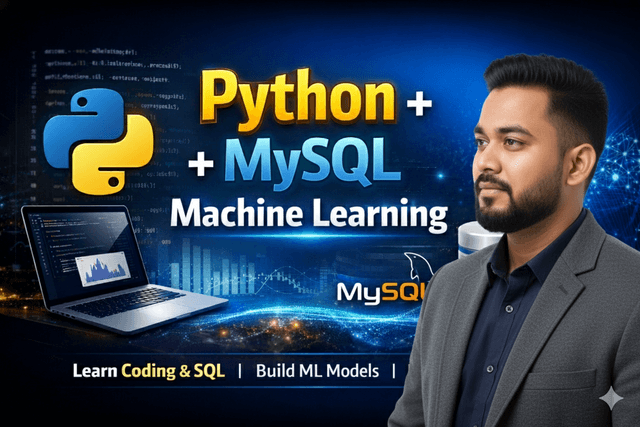 Python, MySQL & Machine Learning Courses by Ratan Biswakarma