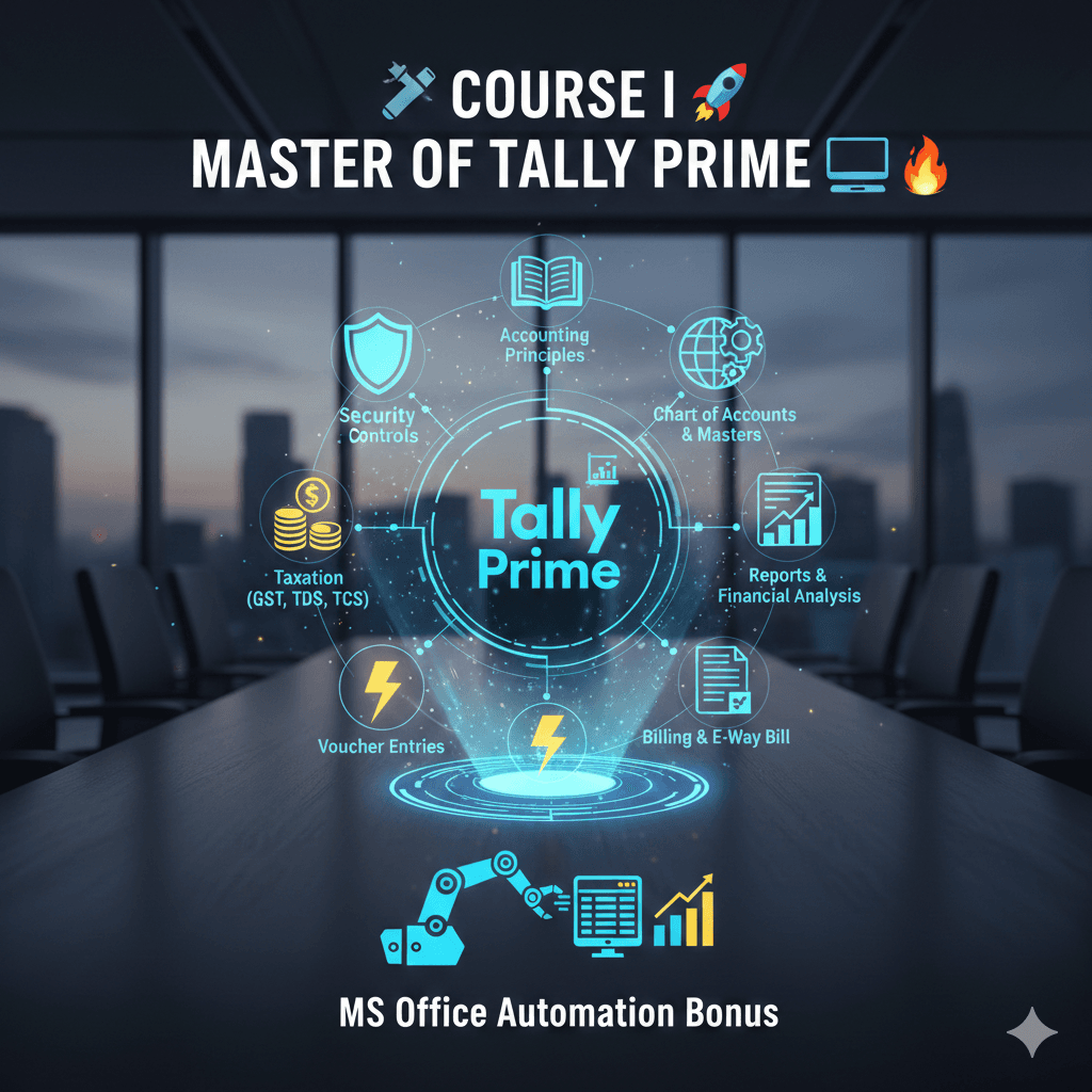 Master Tally Prime Course by Bipin Parmar