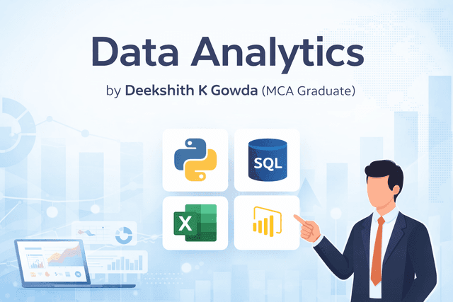 Data Analytics with Python Training by Deekshith K Gowda