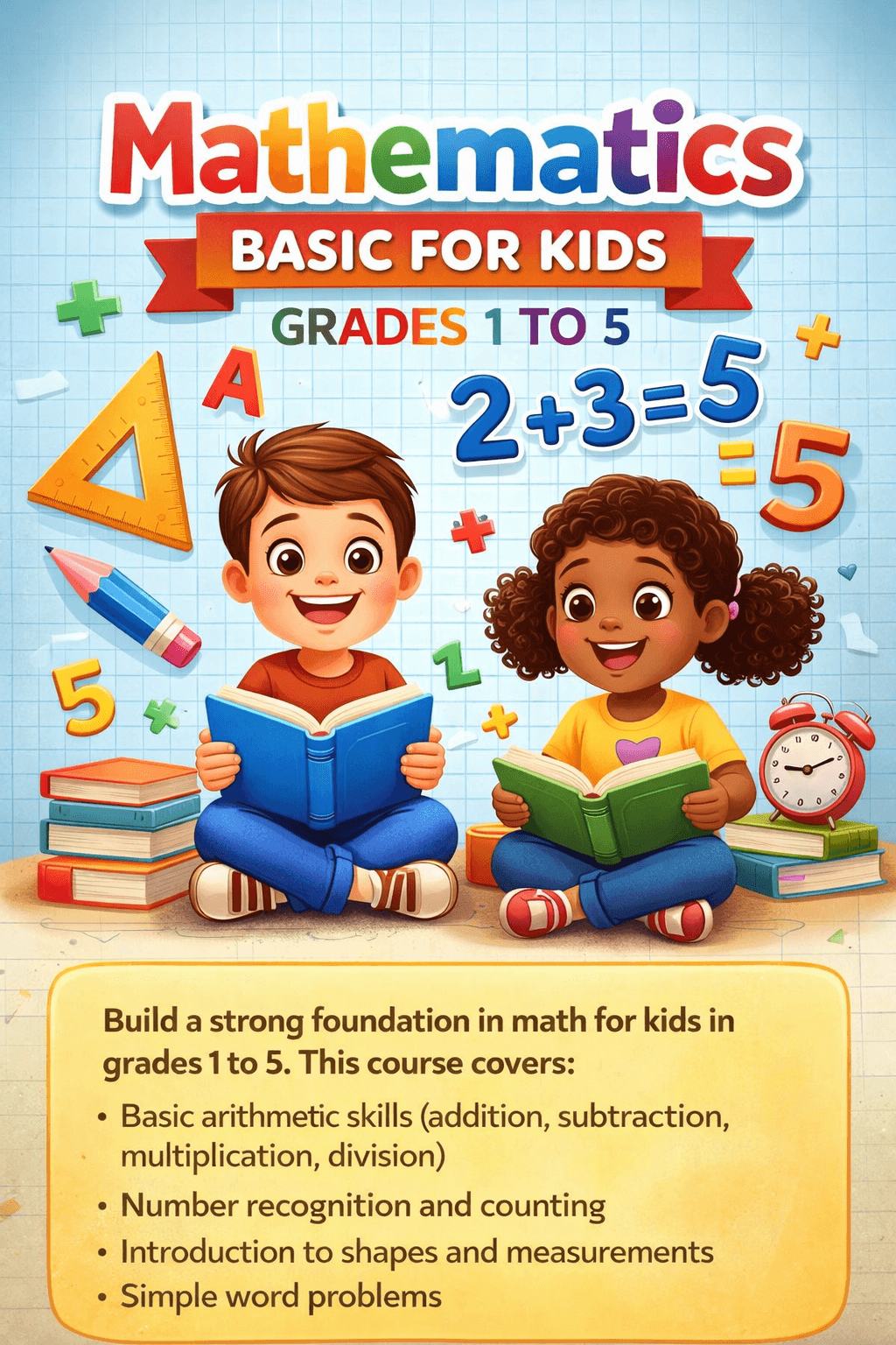 Mathematics(Basic for kids) Course by Harini