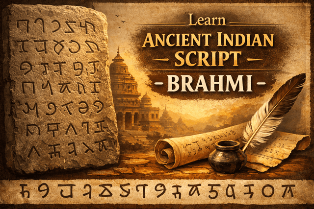 Brahmi Script Course by Mayur Gurikar