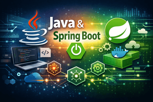 Java and spring boot Course by Manoj H C