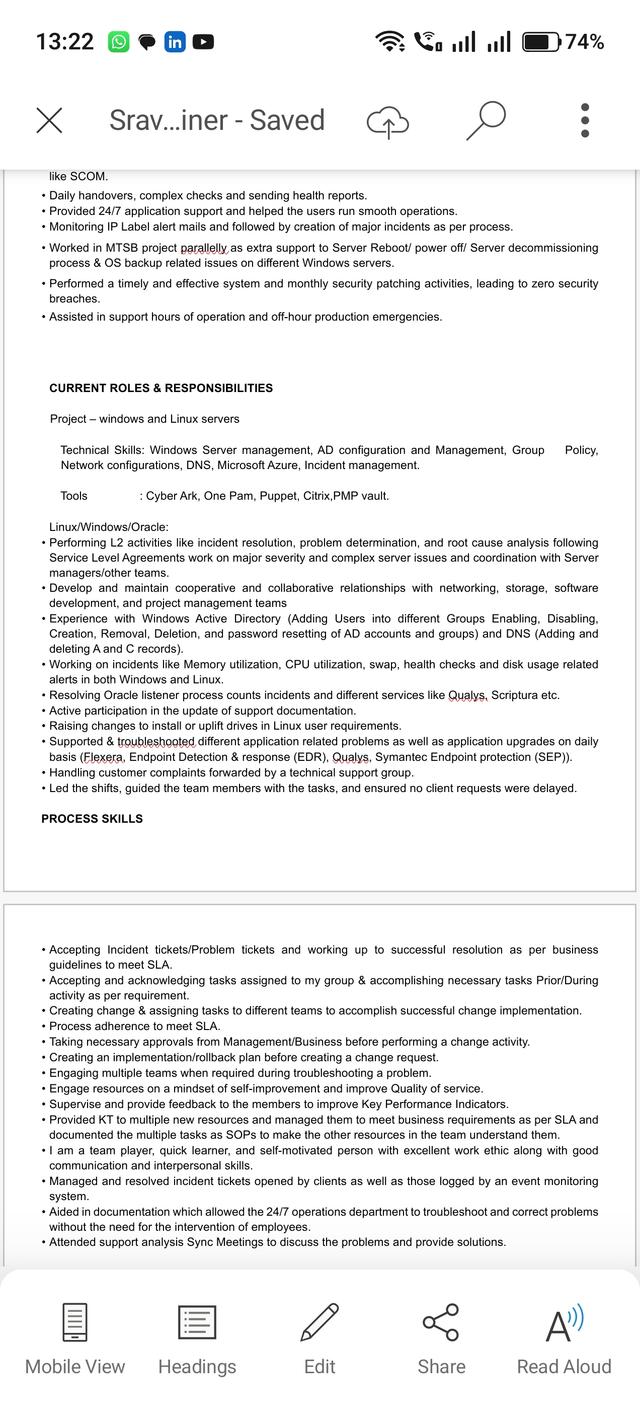 CyberArk Training by Sravani Duba