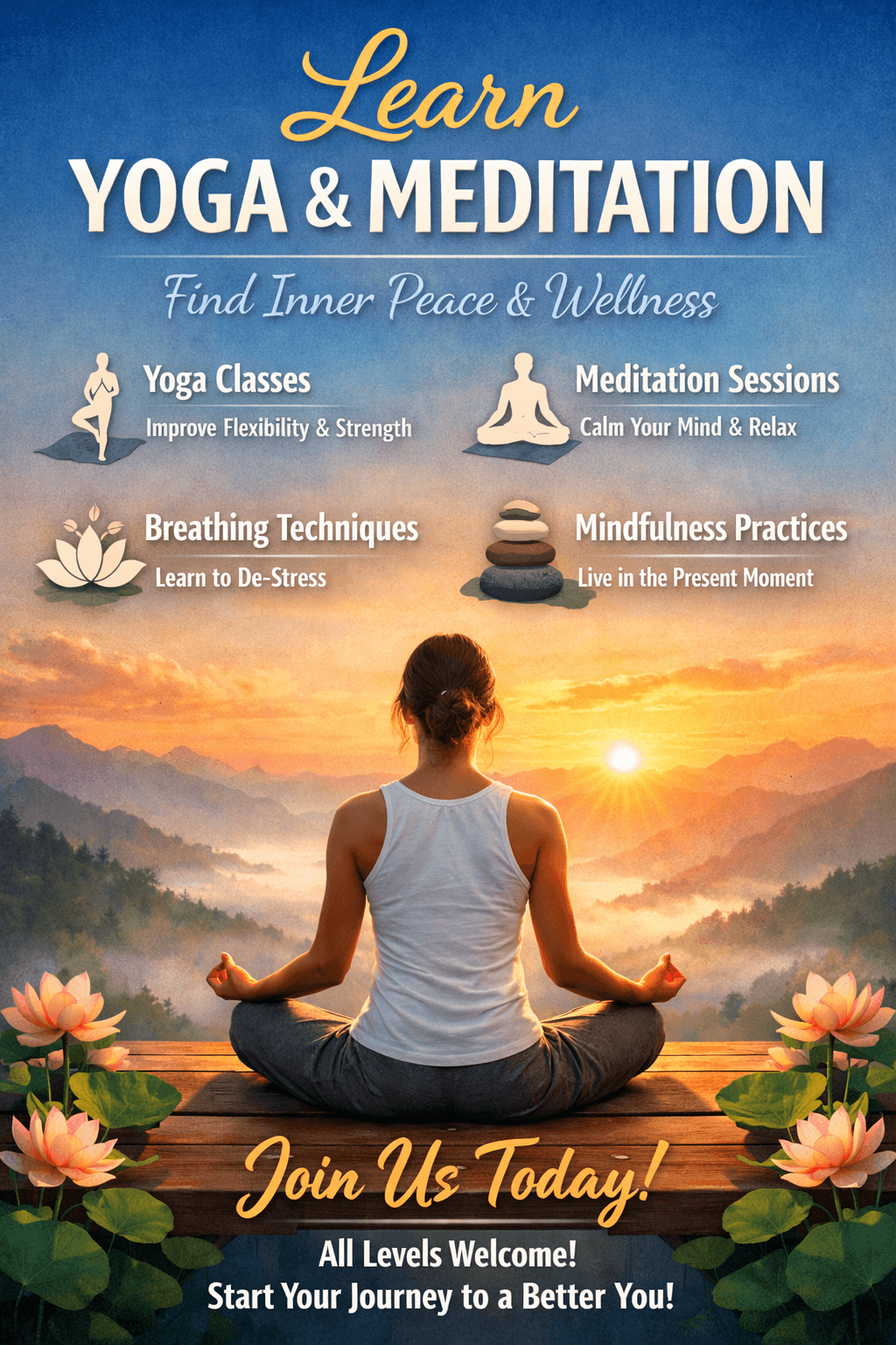 Yoga & Meditation course by Harshit Khokher