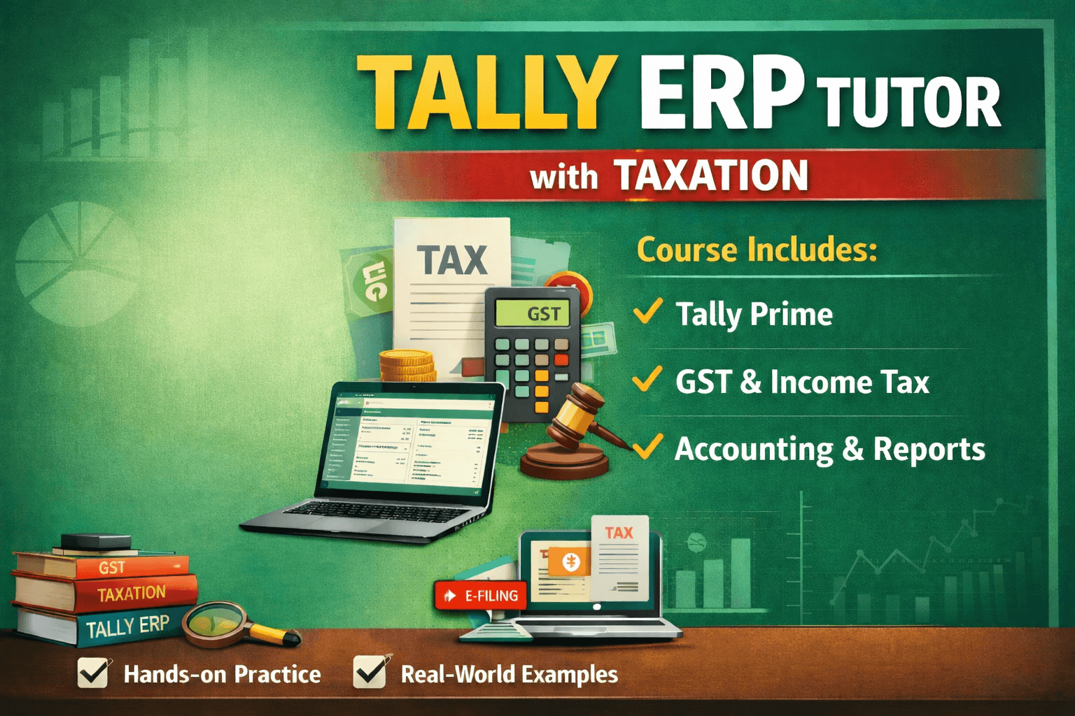 Tally ERP & Taxation Training course by Bhavesh Kr Goyal