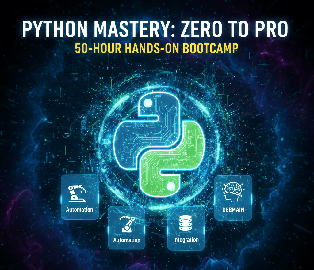 Python Mastery course by Tanisha