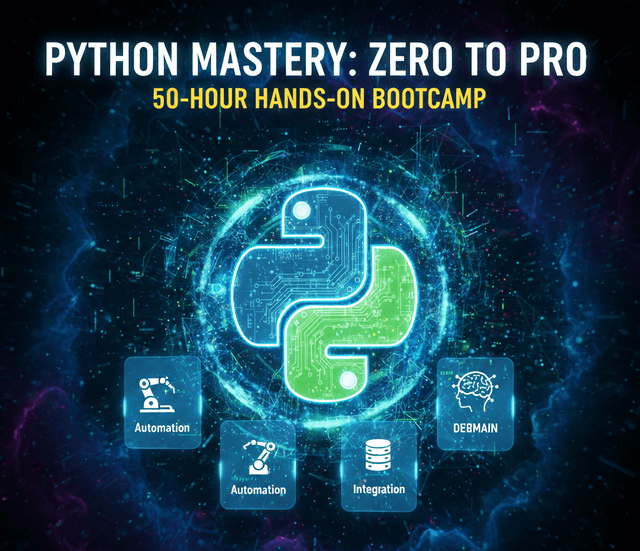 Python Mastery course by Tanisha
