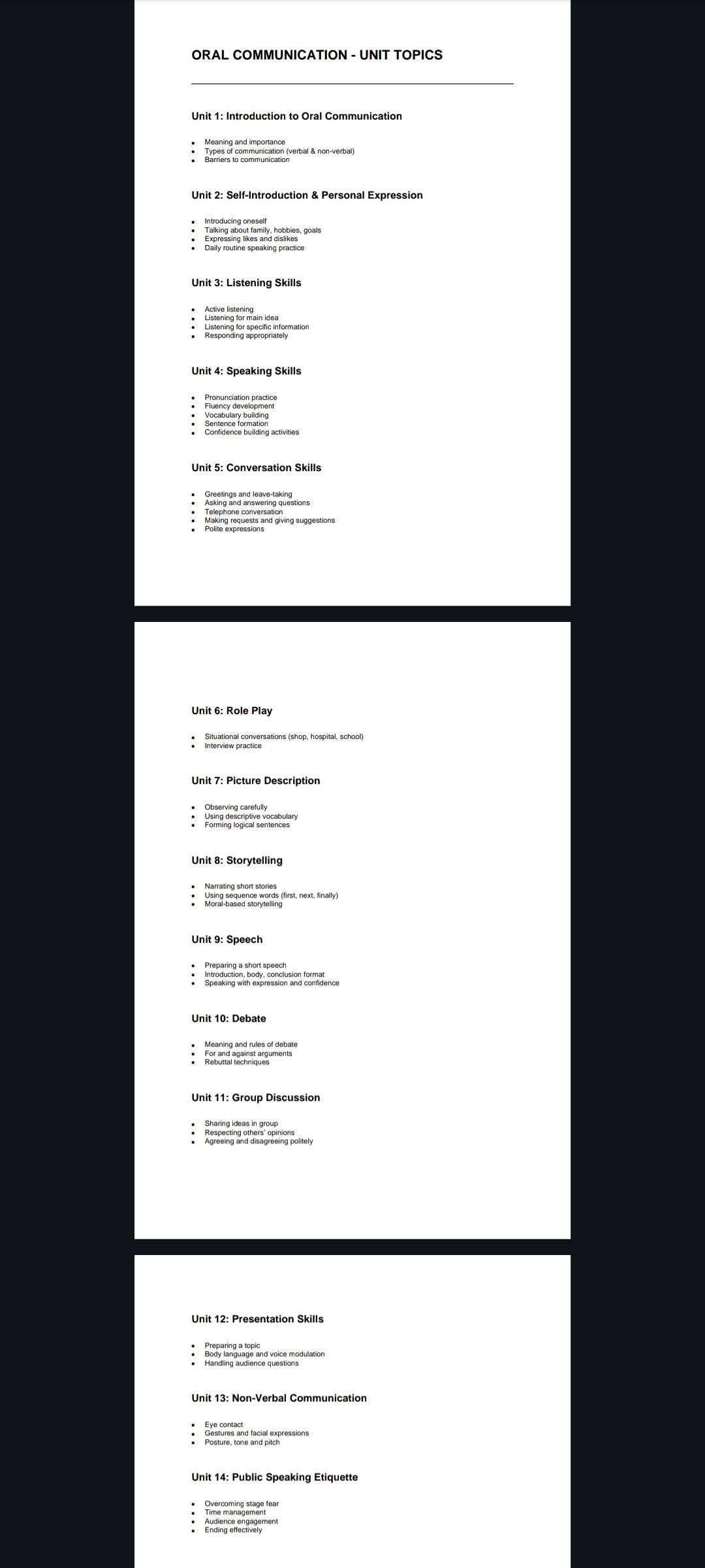 Communicative English Course by Kavin V