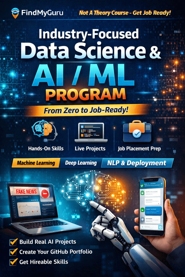Industry-Focused Data Science & AI/ML Program by Anirudh K