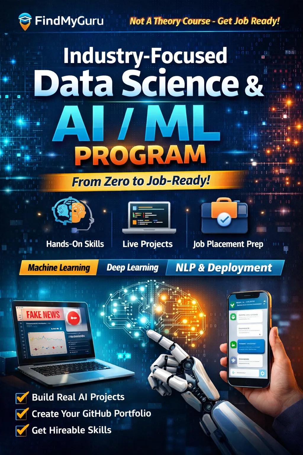 Industry-Focused Data Science & AI/ML Program by Anirudh K