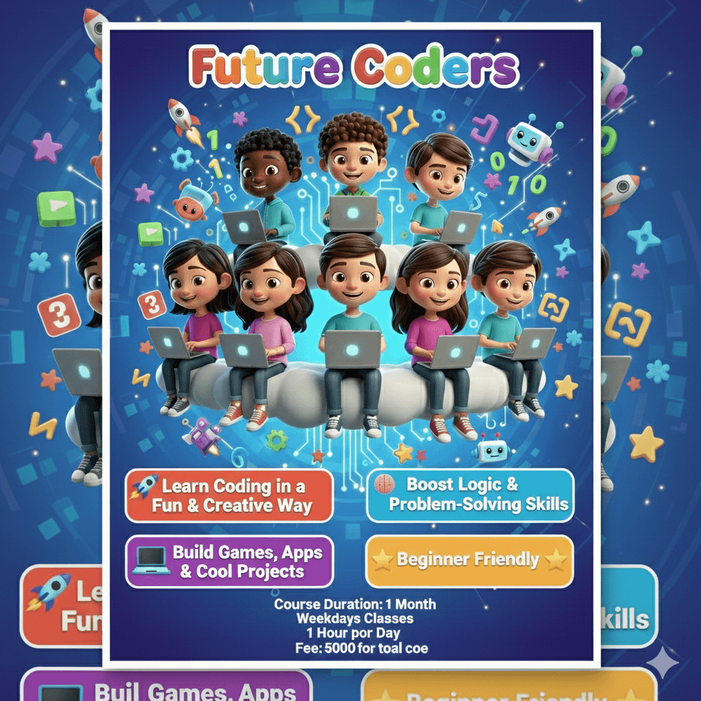 Future Coders – 4-Week Kids Coding by Saideepika