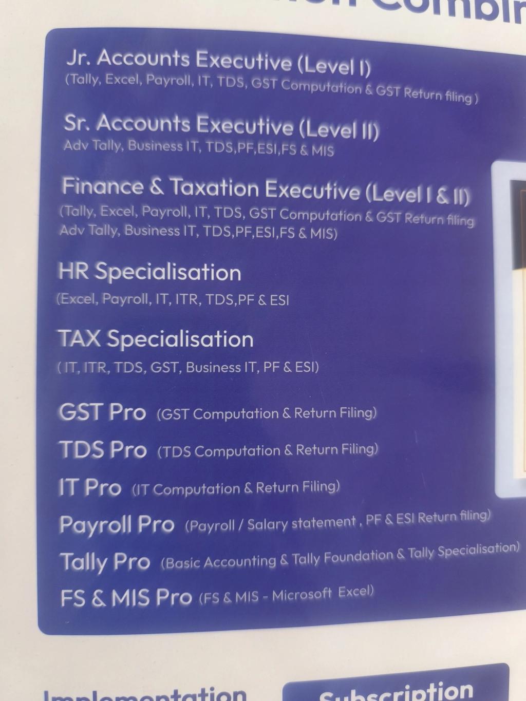 Account executive level 1 Course by sonali pandey