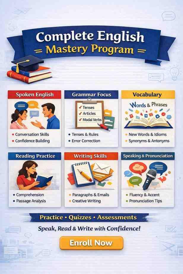 English Mastery Program by Smriti Bajaj