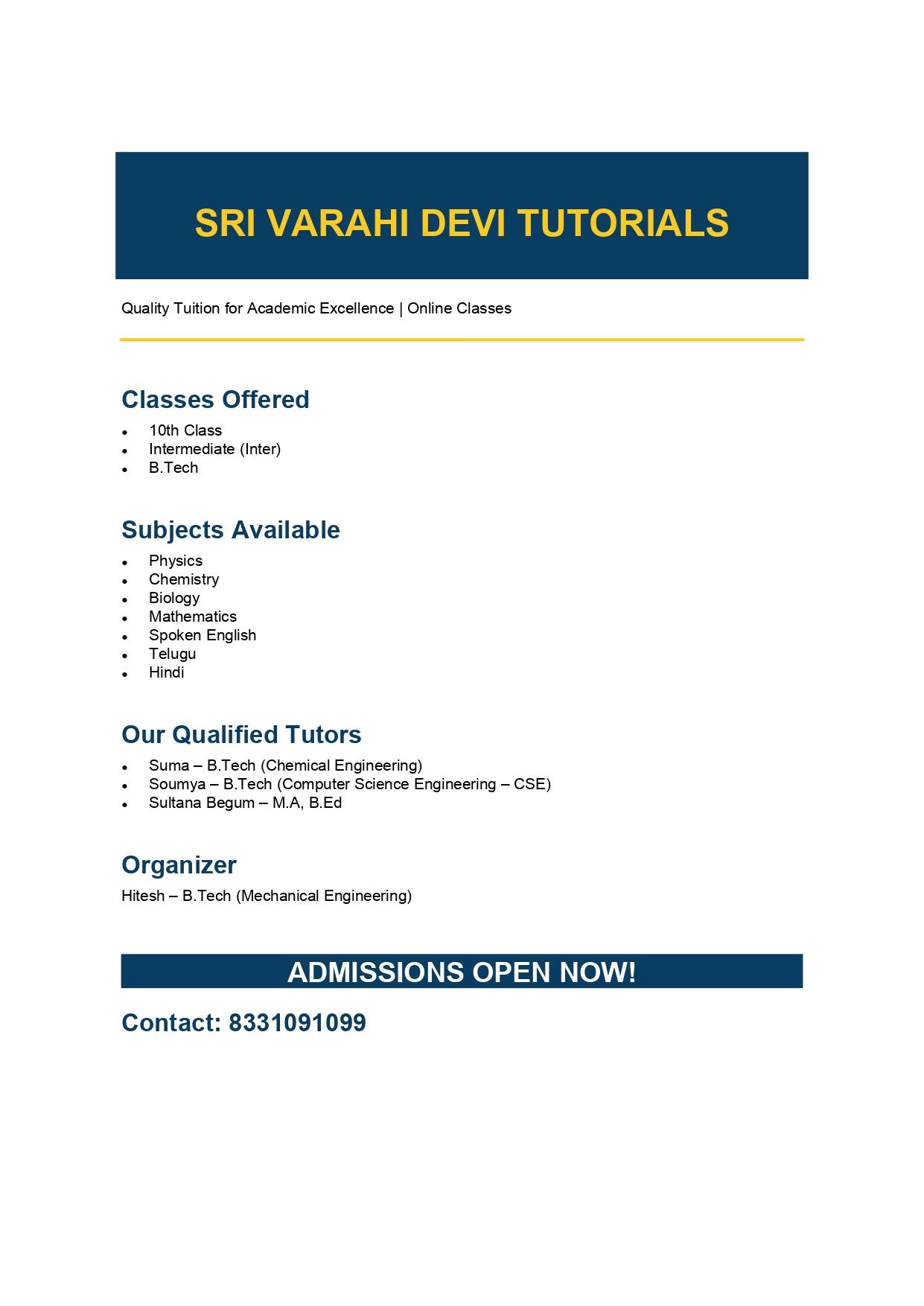 English Course by Sai Hitesh