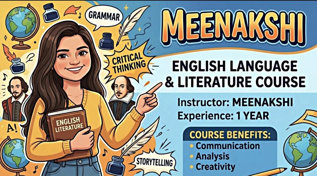 English Language and Literature Course by Meenakshi