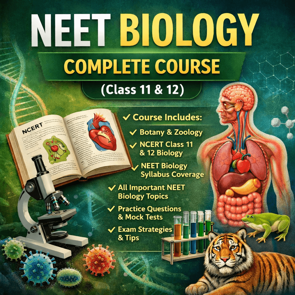 Biology for Class 11–12 (NEET + Board) by Anshu Hooda