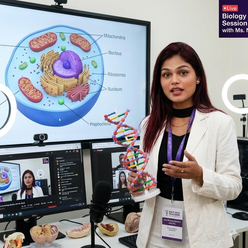 Biology Tuition (CBSE & ICSE Class 11–12) by Shivangi