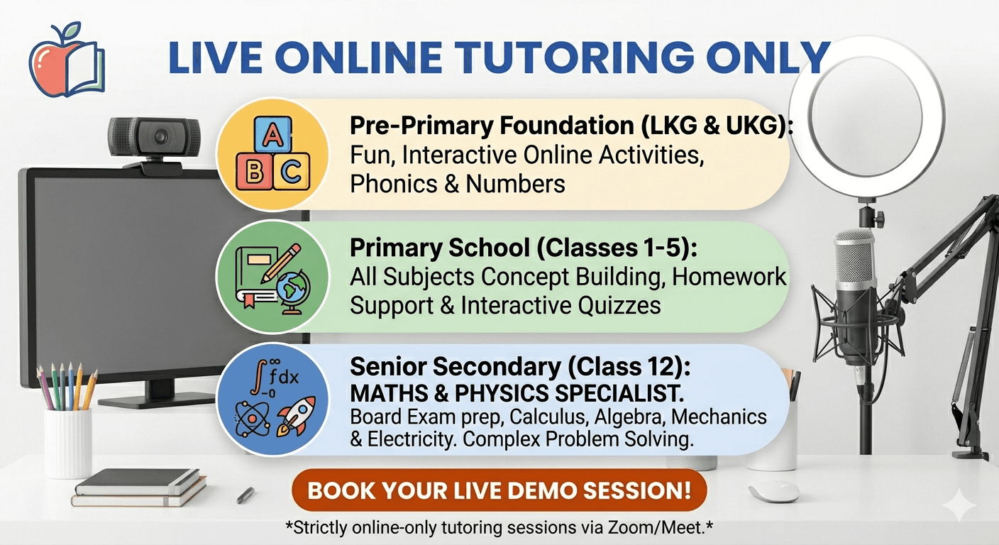 LKG to Class 12 (Mathematics & Physics) classes by Priyanka k