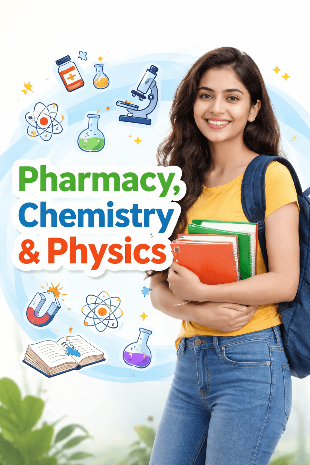 All Pharmacy Subjects, Chemistry, and Physics Course by Anshika Attri