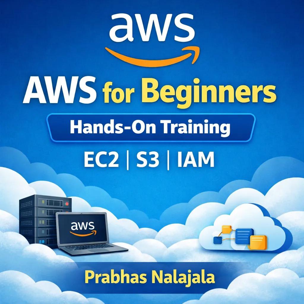 AWS Cloud Fundamentals (Beginner to Intermediate) Course by Prabhas Nalajala