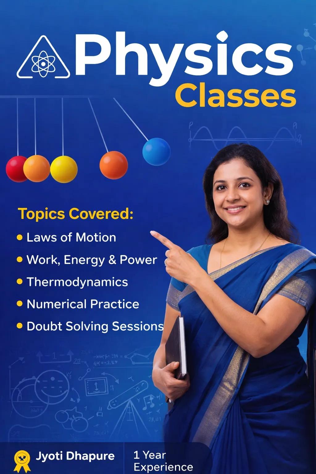 Physics for Class (6-12) & Neet Physics by Jyoti dharpure