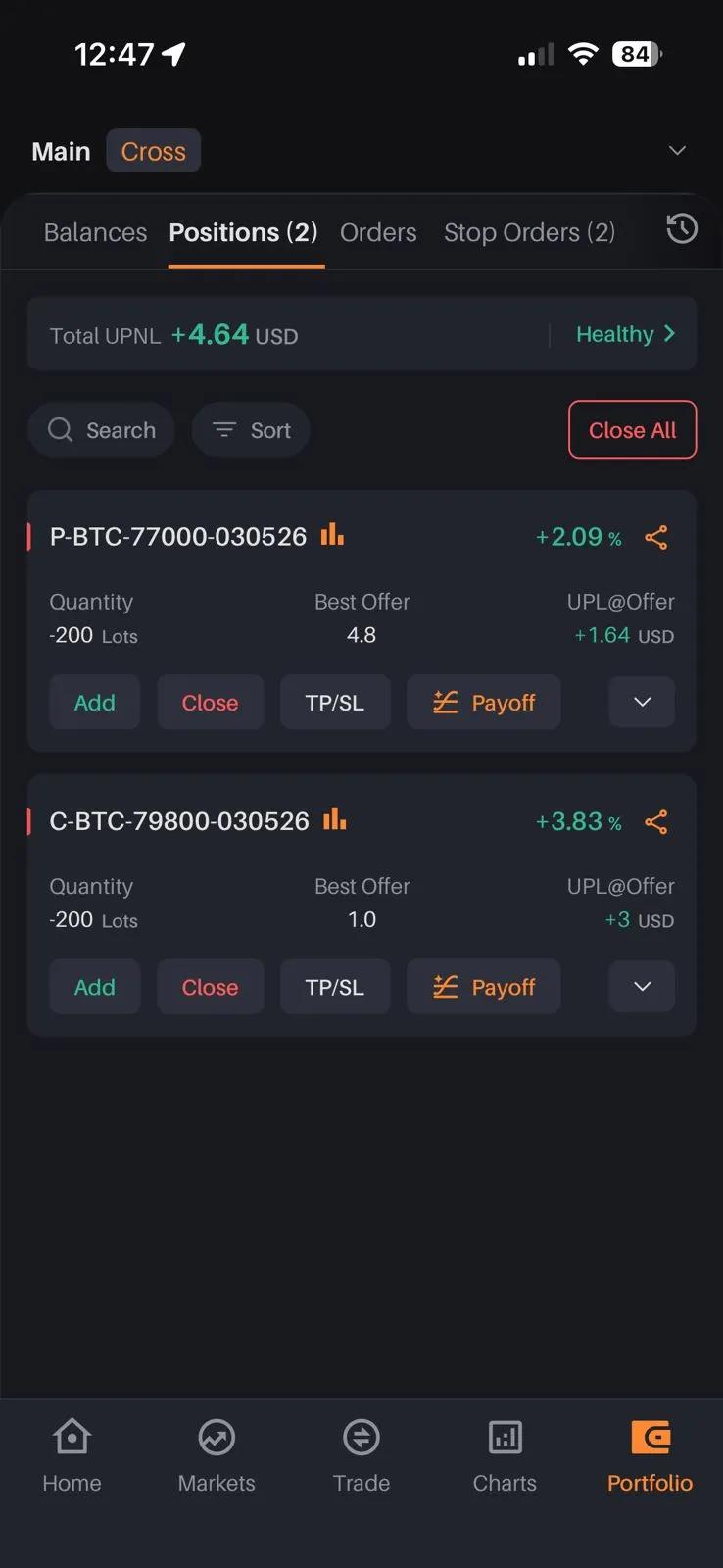 BITCOIN OPTION SELLING