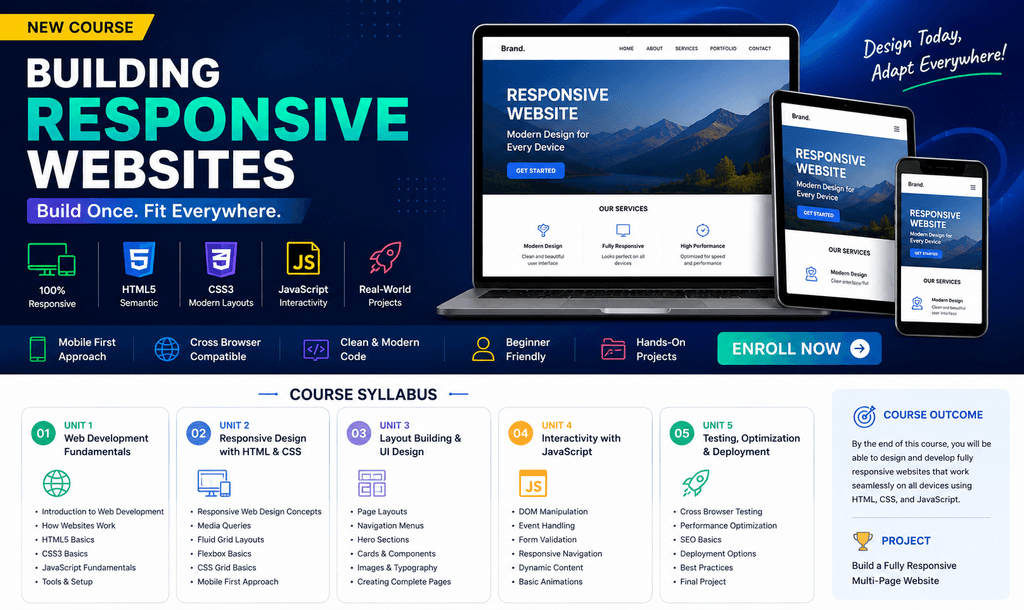 Responsive Web Development Masterclass