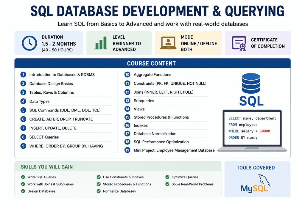 SQL Fundamentals to Advanced