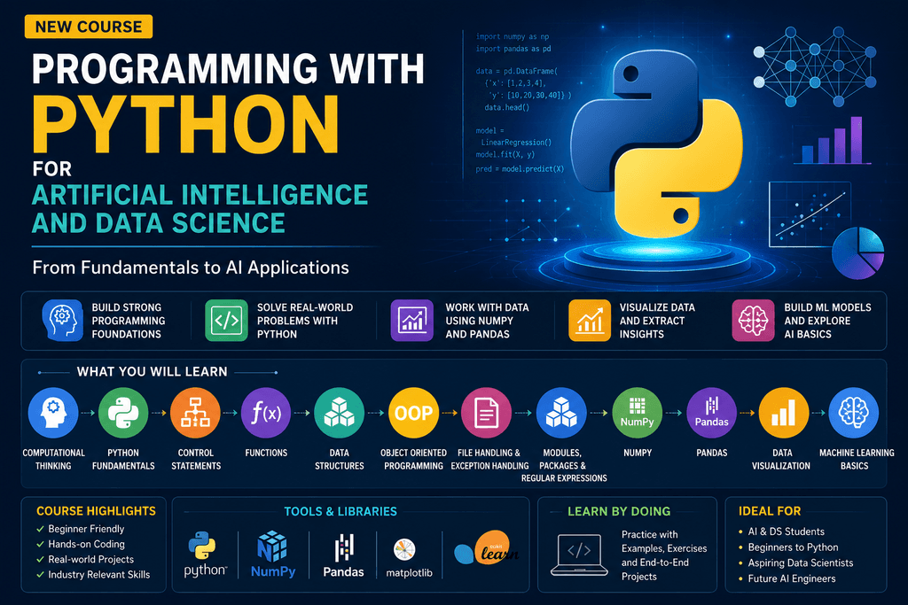 Python Programming for Artificial Intelligence